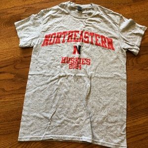 LIGHT GREY NORTHEASTERN SHIRT